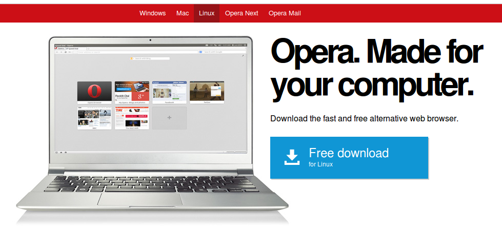 Opera Developer 24   linux